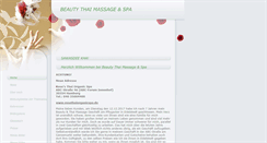 Desktop Screenshot of beauty-thai-massage.de